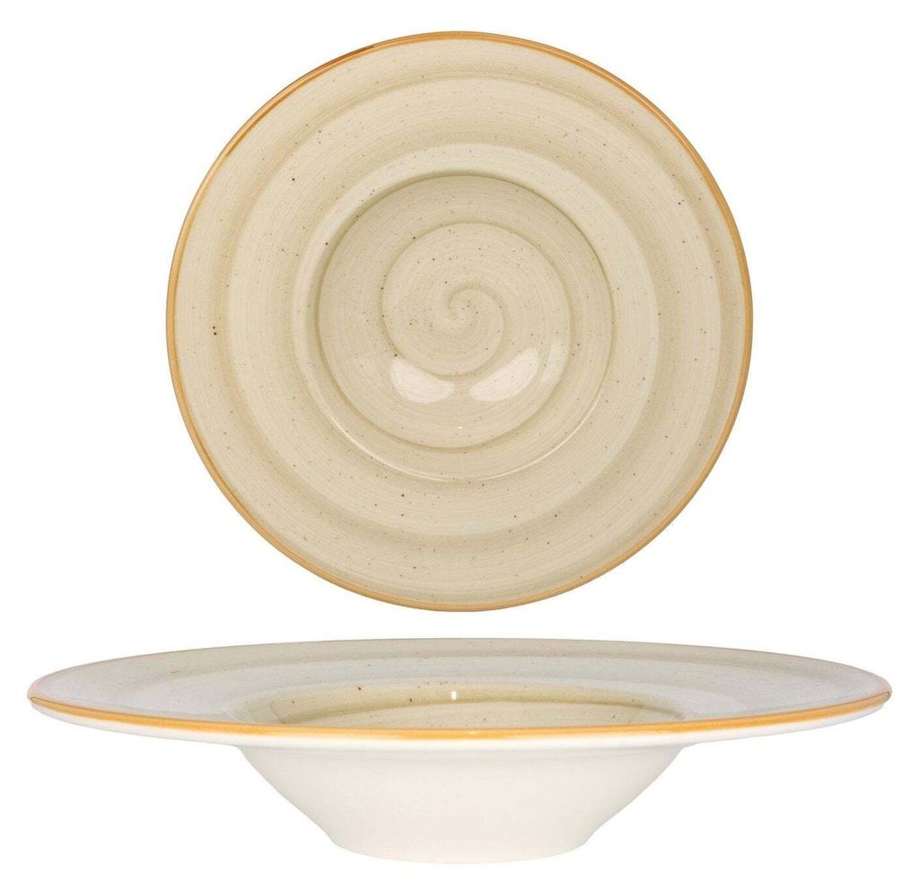 Bonna Talerz do makaronu - Aura Terrain - Porcelana - 28 cm Zdjęcie produktu 
