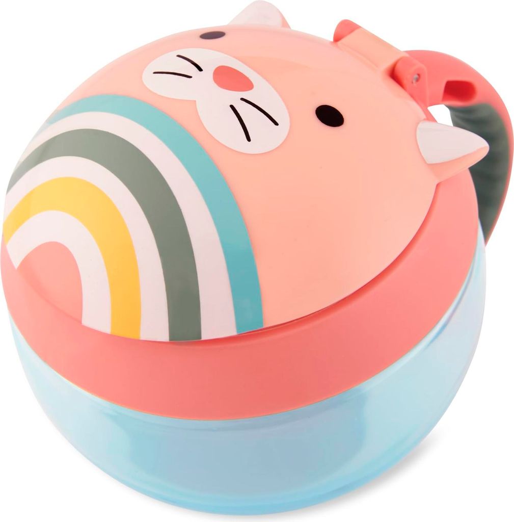 Skip Hop Baby Snack Container Mealtime Snack Cup Katze