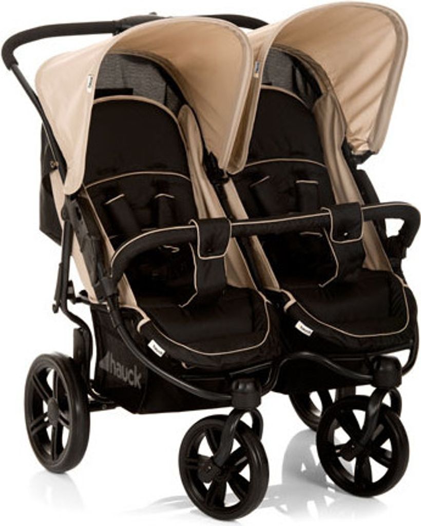 A Hauck Roadster Duo SLX double stroller is shown against a white background.
