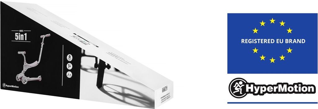 Balančný skúter 5in1 HyperMotion - modrý Obrázok produktu 14