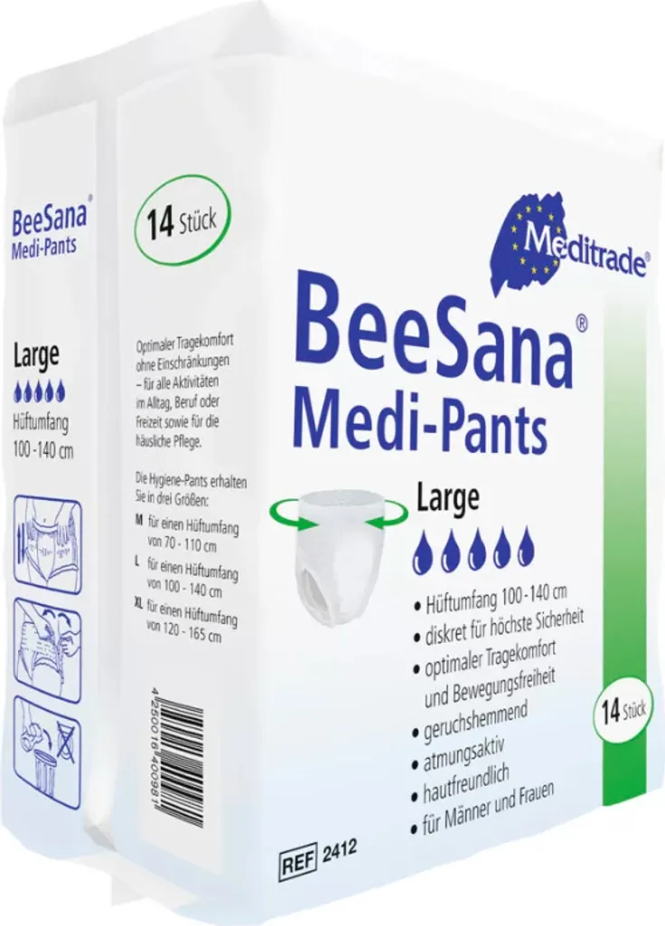 Scorta Meditrade Medi-Pants XL 14 pezzi - Consegna Rapida