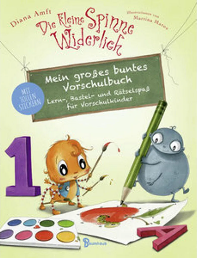 Cahier d'exercices Die kleine Spinne Widerlich contre l'ennui enfant