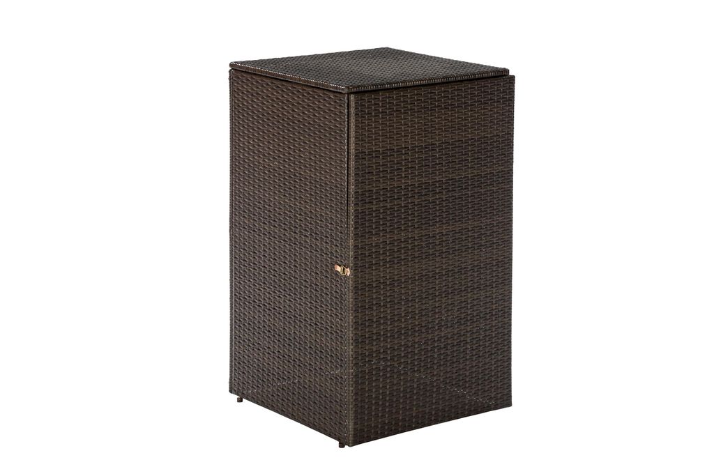 Merxx Mülltonnenabdeckung, 64 x 64 x 109 cm, braun Produktbild 