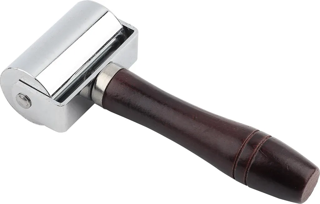 Rouleau pour aplatir le cuir 60 mm, idéal pour collage et couture