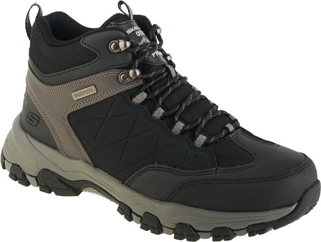 Skechers Sneaker 66283 Selmen Telago, Glattleder, Schwarz, Herren