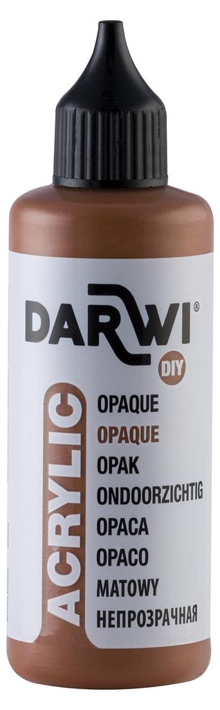 Darwi Opak Acrylfarbe Burnt Sienna 80 ml 1 stk
