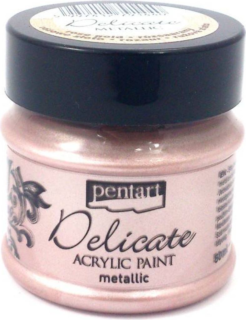 Metallic-Farbe Delicate - PENTART - oro rosa / oro rosa Immagine del prodotto 