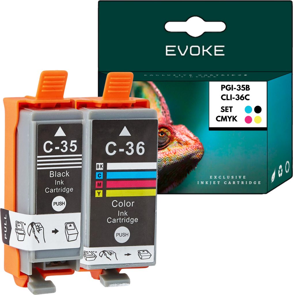 Cartucce per Canon PGI 35 CLI 36 XL PGI35 CLI36 ️️ Pixma Immagine del prodotto 