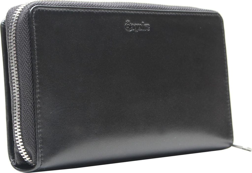 Esquire Geldbörse New Silk Wallet Black schwarz