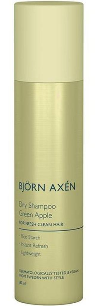 Björn Axén Trockenshampoo in Reisegröße mit grünem Apfel, 80 ml