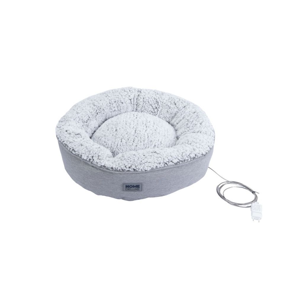 HOME DELUXE - Beheizbares Haustierbett COMFY - 50 x 50 x 13 Produktbild 