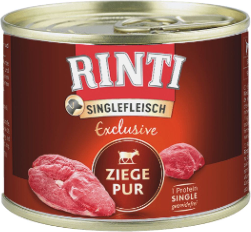 Rinti 185gx12 Singlefleisch Exclusive Ziege Pur
