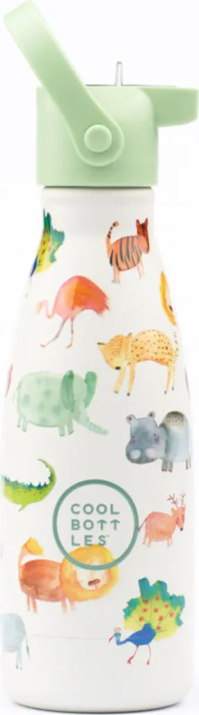 Bouteille thermos Kids 260 ml Triple African Safari par Cool Bottles