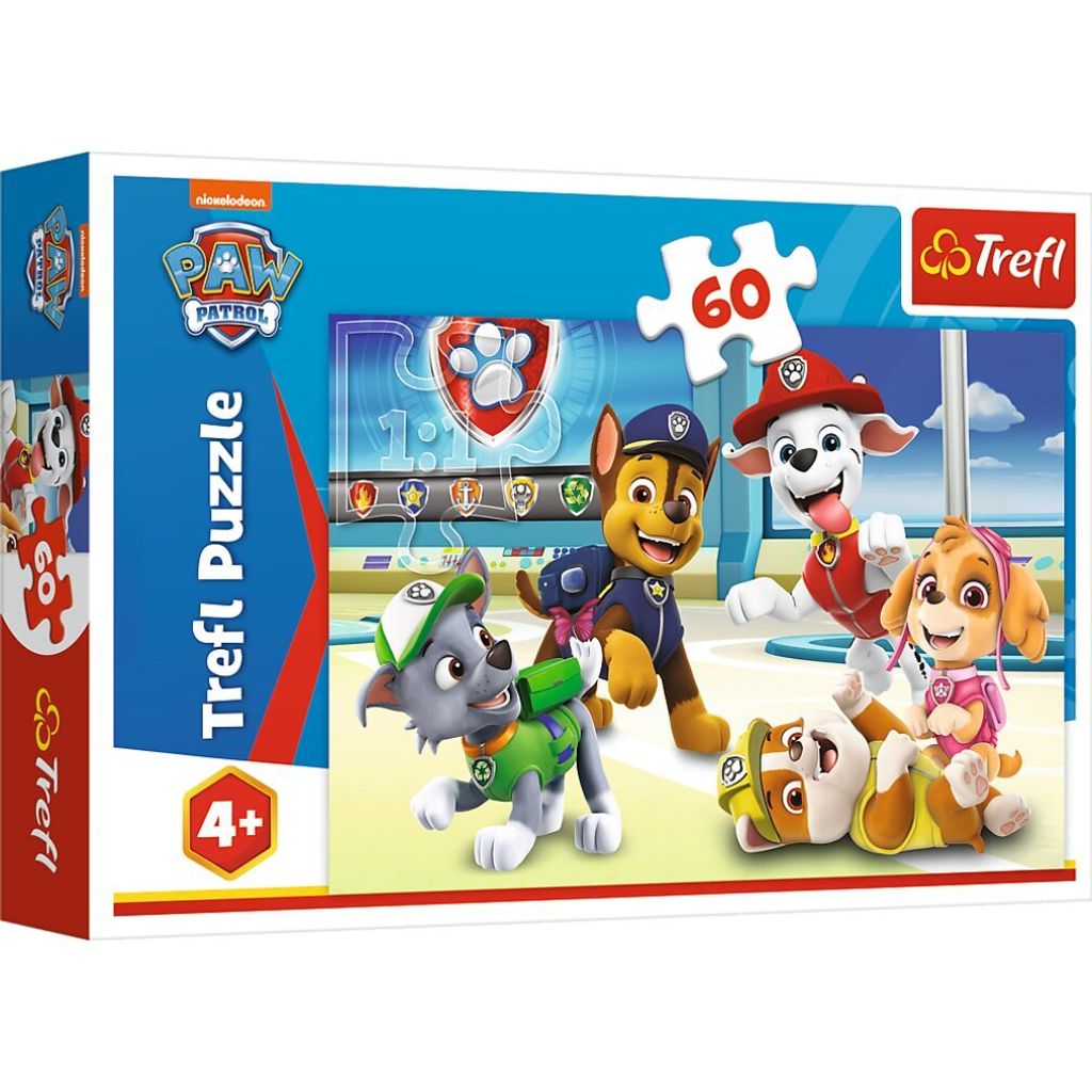 TREFL Puzzle Paw Patrol: In einer Welt der Vier 60 Teile