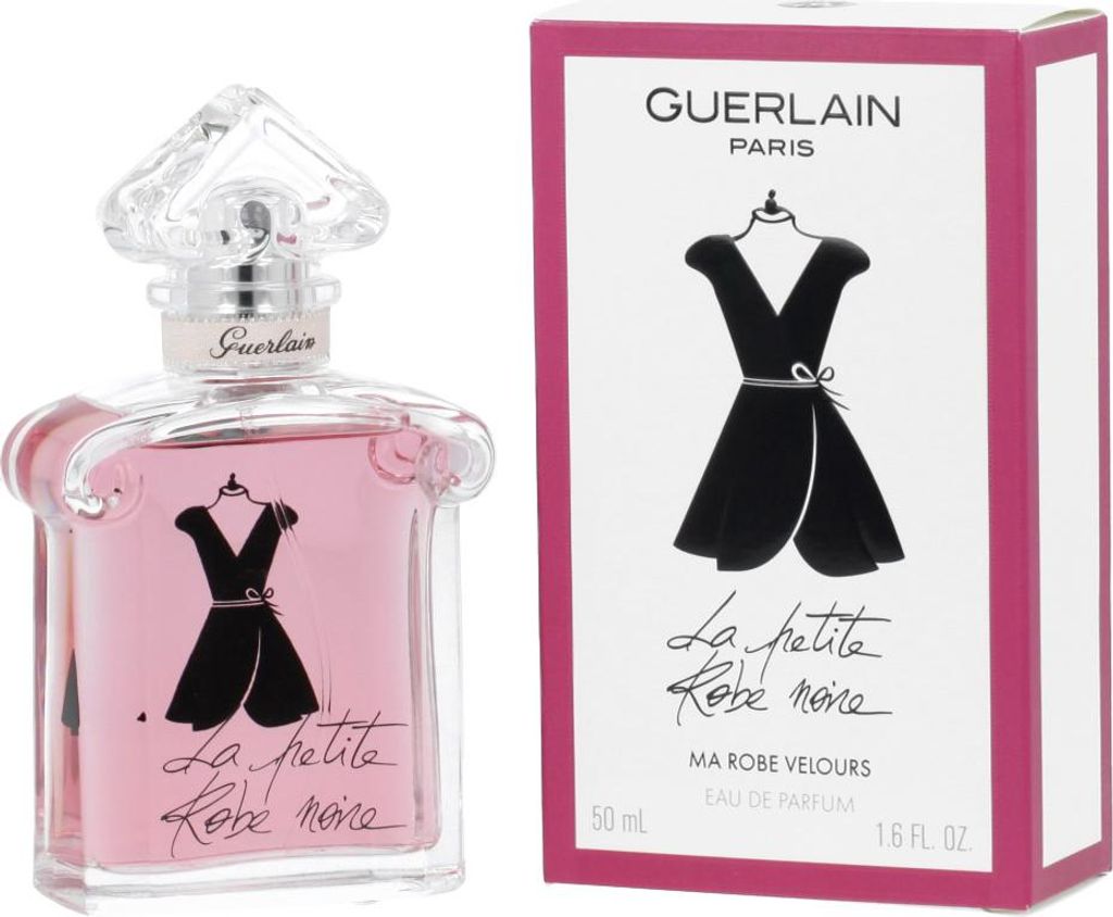Guerlain La Petite Robe Noire Velours, Frauen, 50 ml, Nicht nachfüllbare Flasche, Bergamotte, Kirsche (Frucht), Mandarine, Rose, Violett, Patschul...