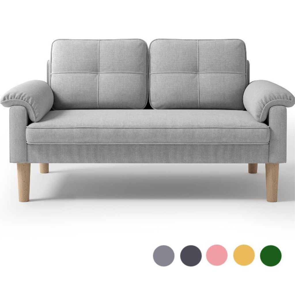 Bealife AR71 Sofa Dwuosobowa 180 cm w Jasnoszary - Miękka Zdjęcie produktu 