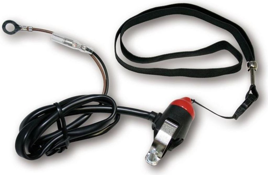 HIGHSIDER intelligenter Not-Aus-Schalter universell, mit Magnetkreis + Gummiband, Schließertyp, wasserdicht