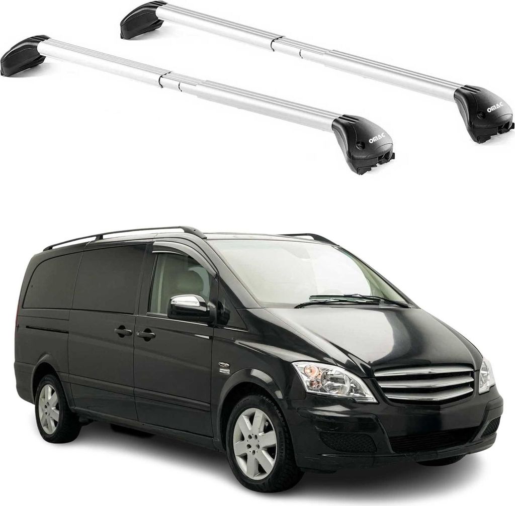 Barres de toit pour Mercedes Vito Viano W638 W639 W447 Image du produit 