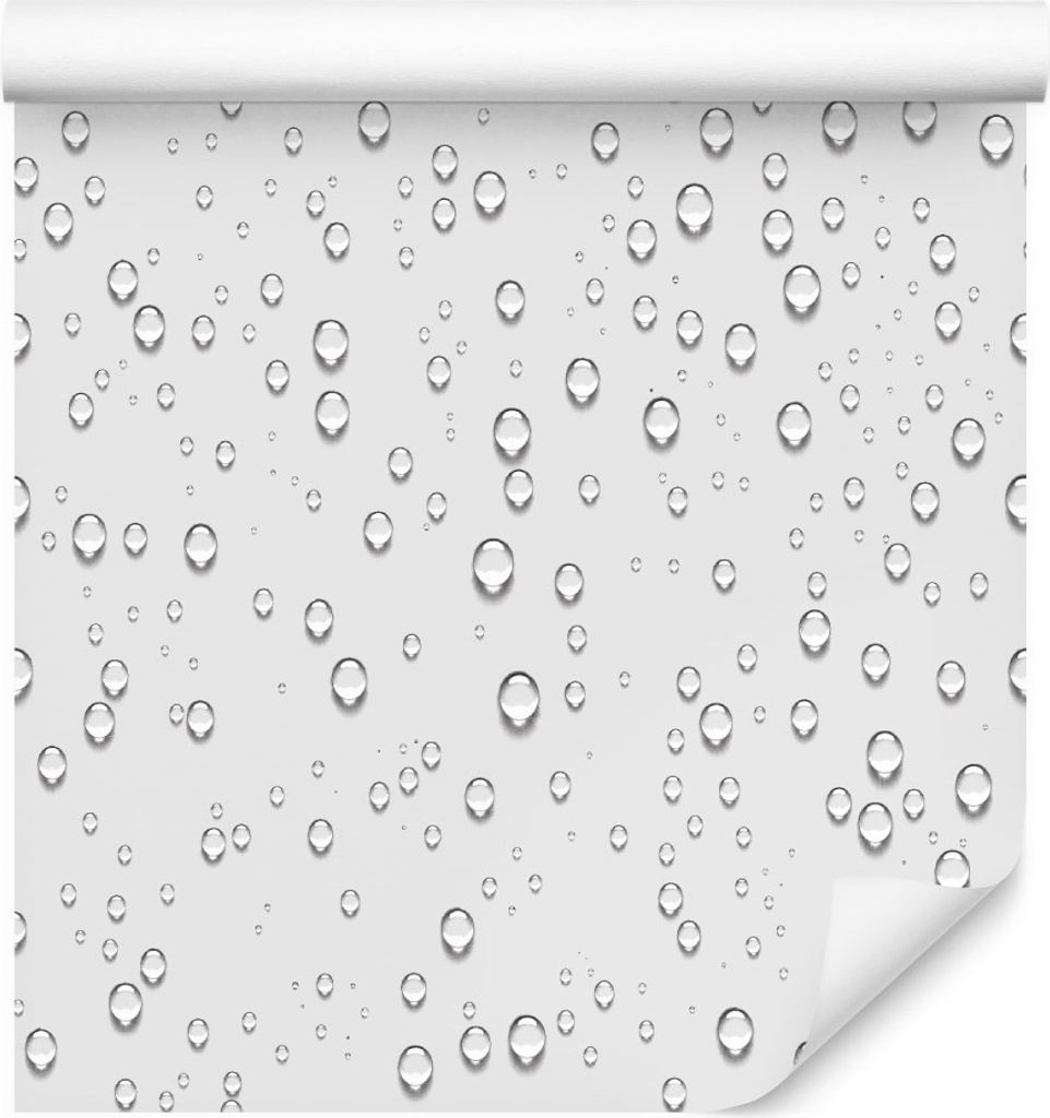 10m VLIES TAPETE Rolle 3D Effekt Tropfen Punkte Minimalismus XXL