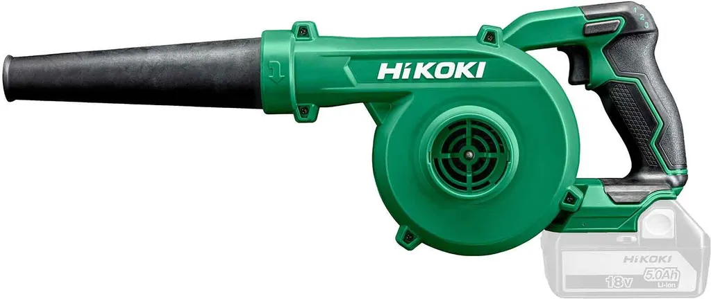 Souffleur Aspirateur de Chantier HiKOKI RB18DC 18V à 3 Vitesses d'Air