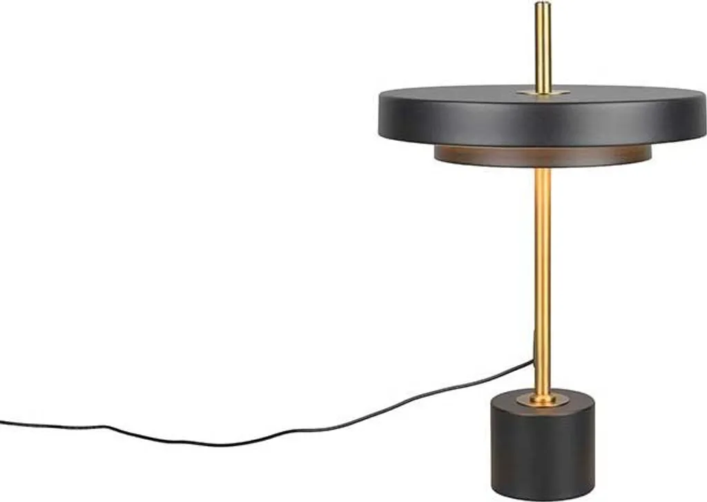 Lampada LED Nero Oro per Atmosfera Calda | Touch Dimmer H 45,5