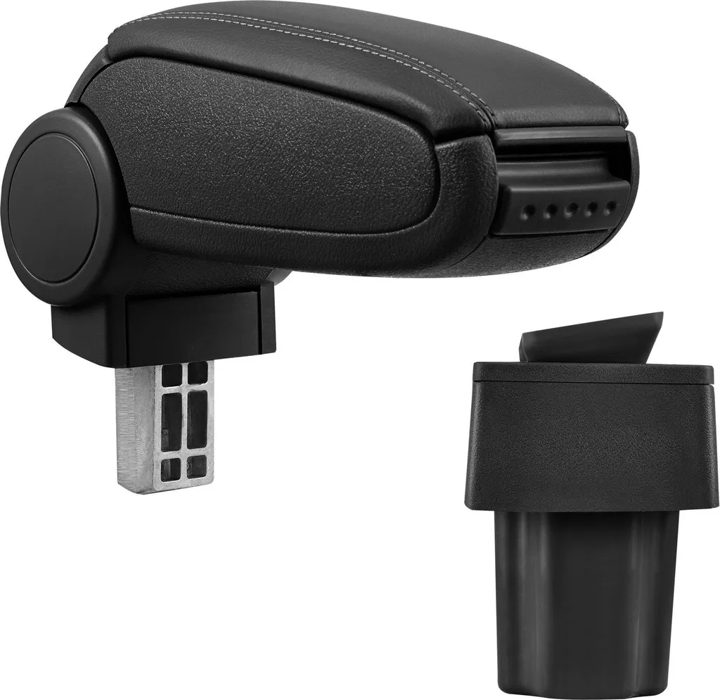 Bracciolo Opel Astra G MAL in Pelle Nera - Massimo Comfort per Guida