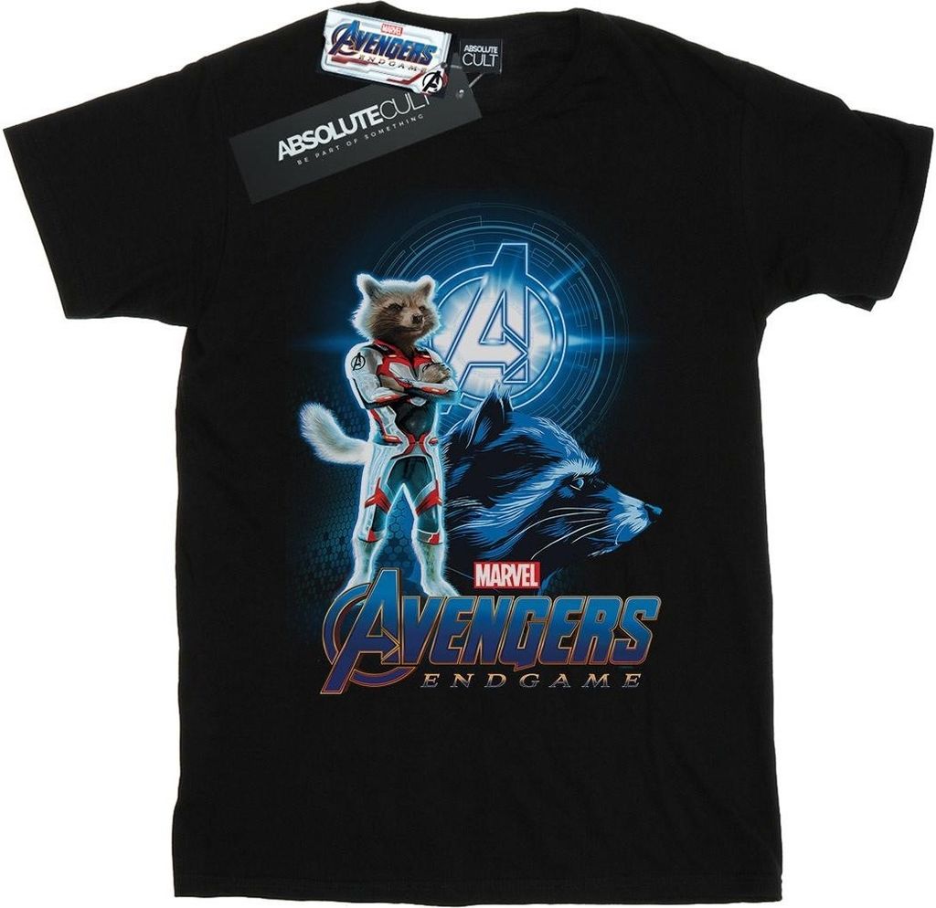 Marvel - "Avengers Endgame" T-Shirt für Herren BI8497 (L) (Schwarz)