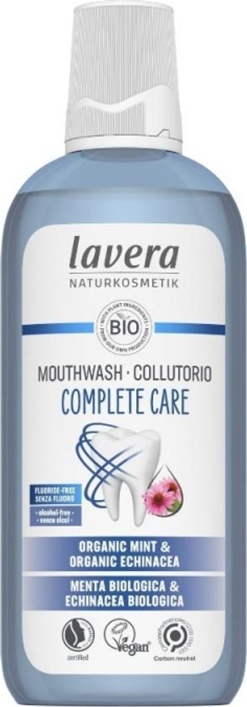 lavera Complete Care Mouthwash Organic Mint and Echinacea Produktbild 