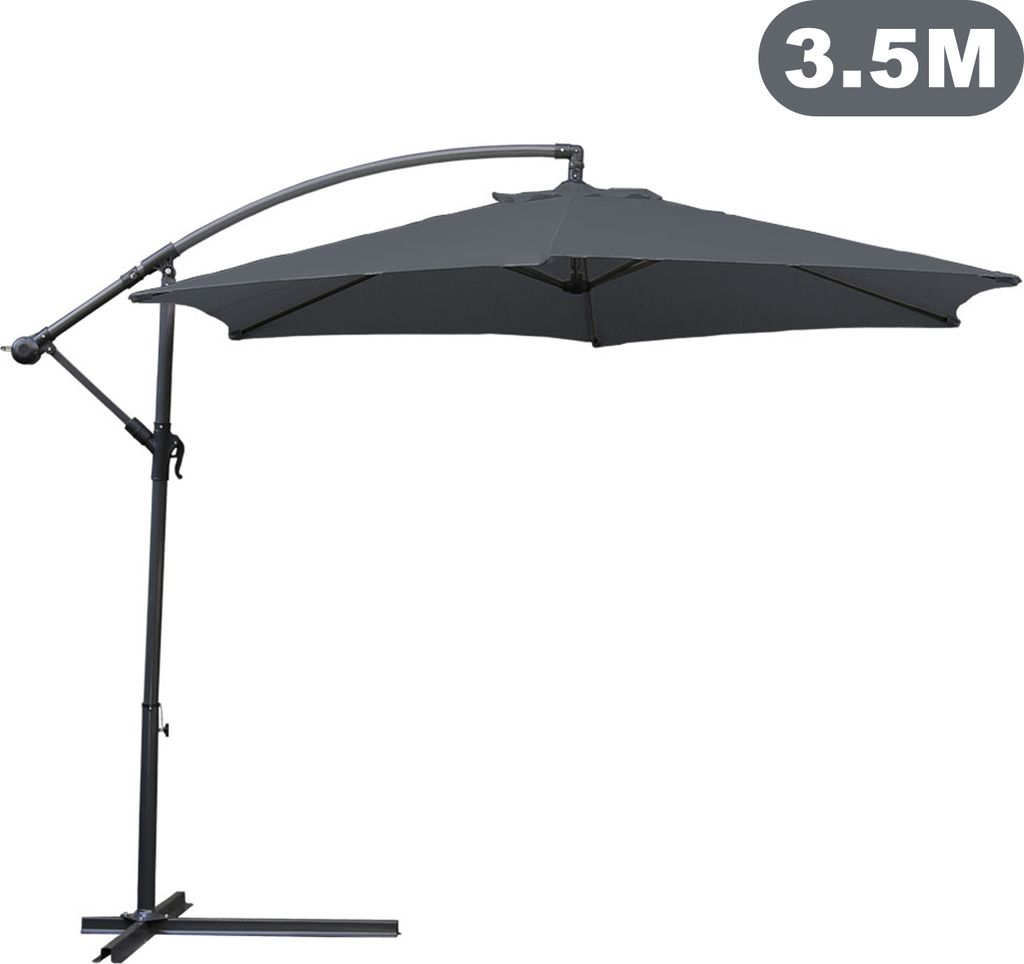 Jiubiaz parasol wspornikowy 350cm - parasol wspornikowy, Zdjęcie produktu 