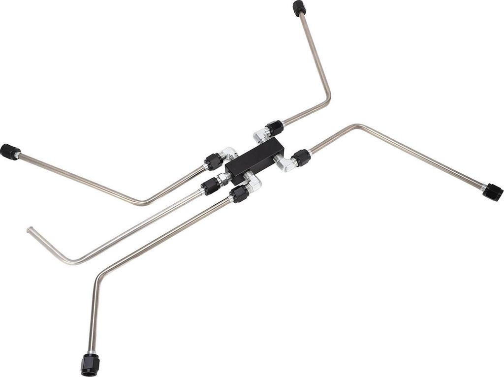 Komplett Kühlmittel Crossover Dampf Vent Kit Edelstahl für LS1 LS2 LS3 LS6 LS7 LSX -Motoren