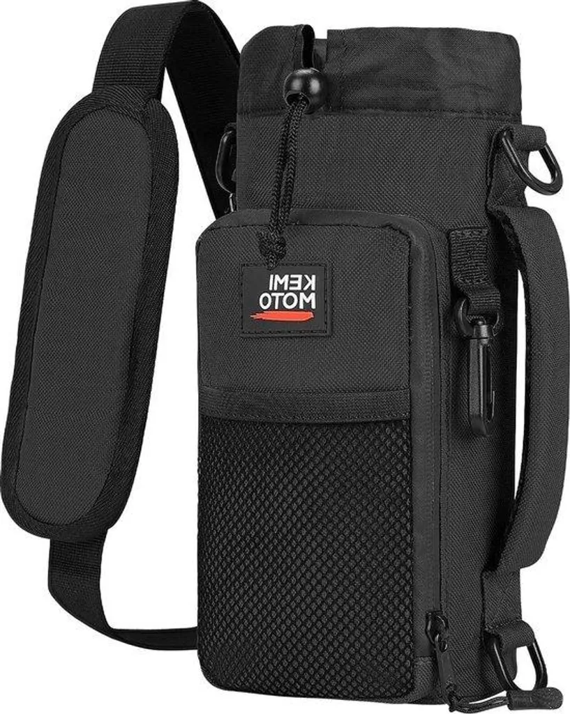 Protection de bidon en néoprène avec bandoulière réglable pour le sport
