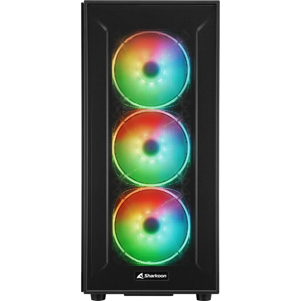 Sharkoon TG6M RGB ATX - Miglior Case Gaming Economico con Ventole