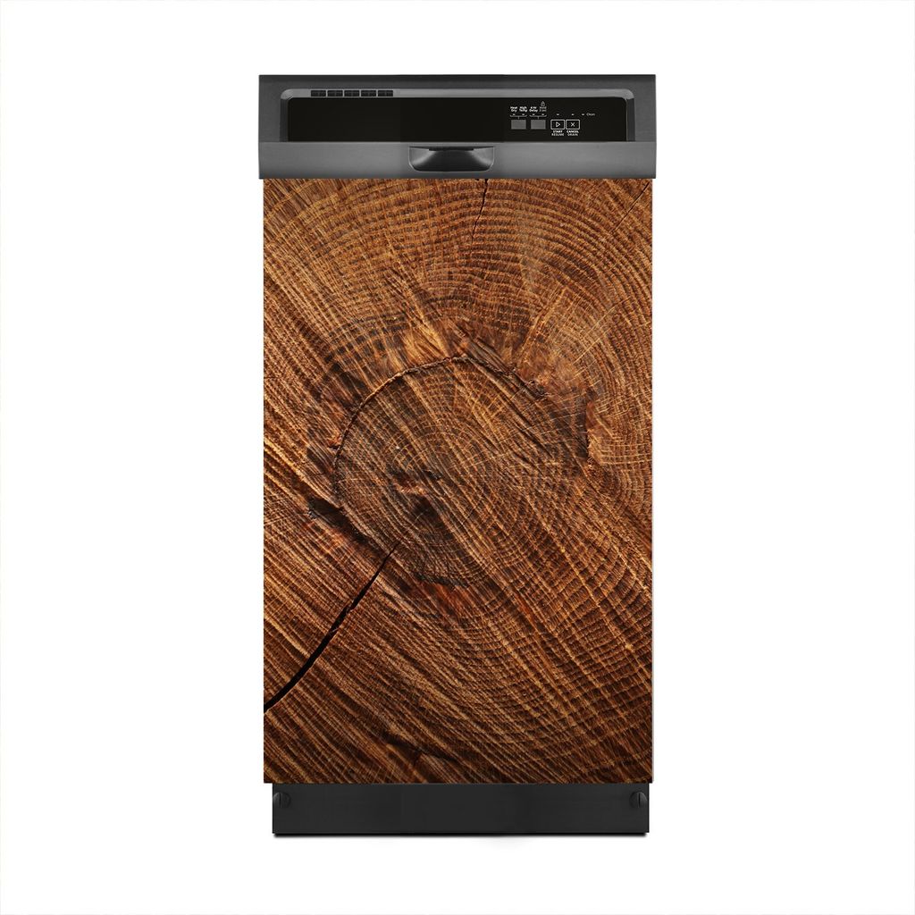 Aufkleber sticker 45x70 cm Dekorative folie Spülmaschine - Holz Stamm