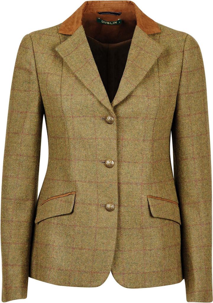 Dublin - "Albany" Tweedjacke für Damen WB1428 (36in) (Braun)