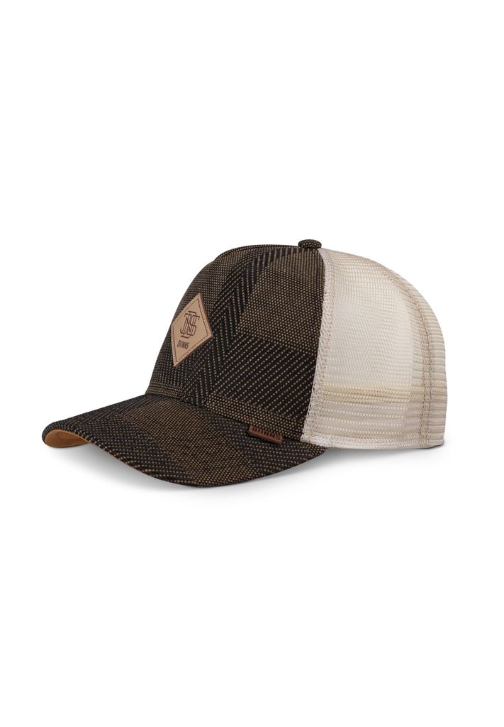 DJINNS Trucker Cap HFT Hermecheck olive