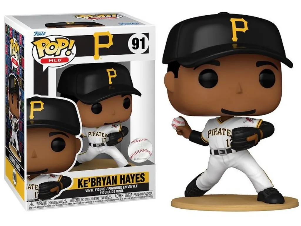 Ke'Bryan Hayes 91 Funko POP MLB Pirates Figurine Vinyle Bobble-Head