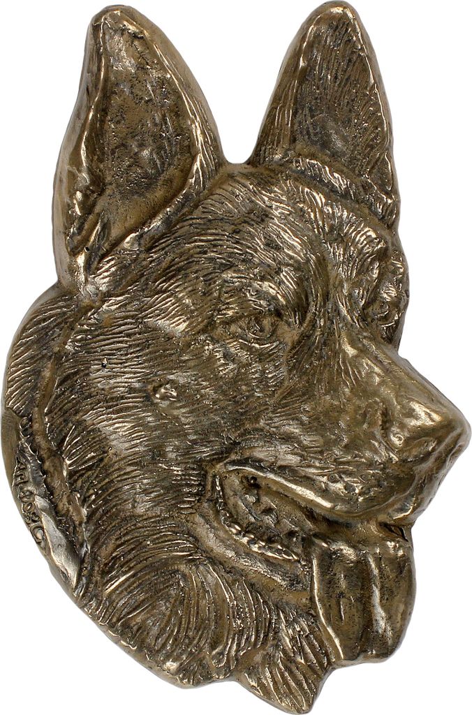 Deutscher Schäferhund II - Gedenktafel mit Hund, personalisierten Dank, Auszeichnung, Diplom mit Widmung der Marke Art-Dog
