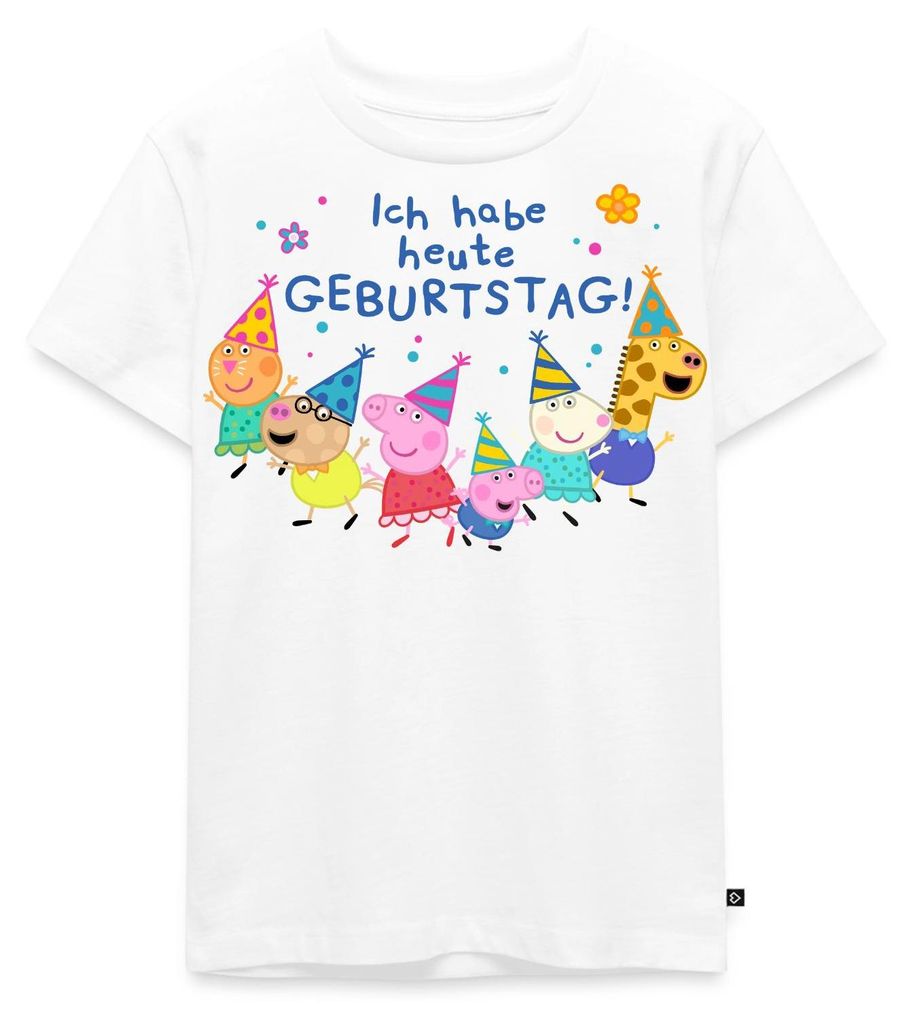 Spreadshirt Peppa Pig Geburtstagsdesign Mit Spruch Kinder Produktbild 