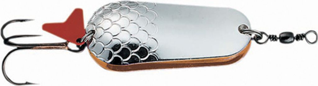 DAM Effzett Blinker Twin silber/kupfer 30 g Produktbild 
