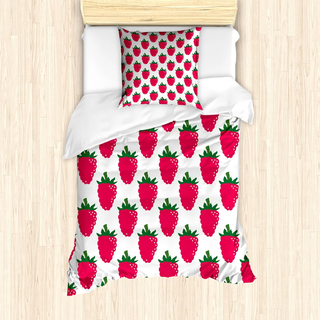 Decorare con Stile: Copripiumino Lamponi ABAKUHAUS 135x200 cm