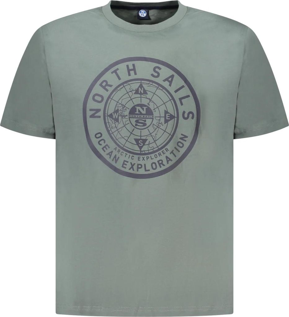 Kurzarm TShirt Rundhals Logo Druck North Sails 996025000 : Größe - S Größe: S