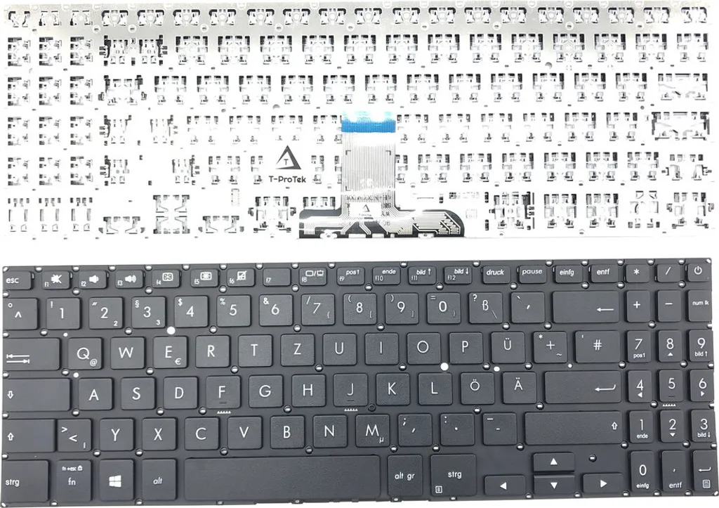 Clavier Asus Pro P3540FA-BQ0413R AZERTY Noir Haute Réactivité Tactile