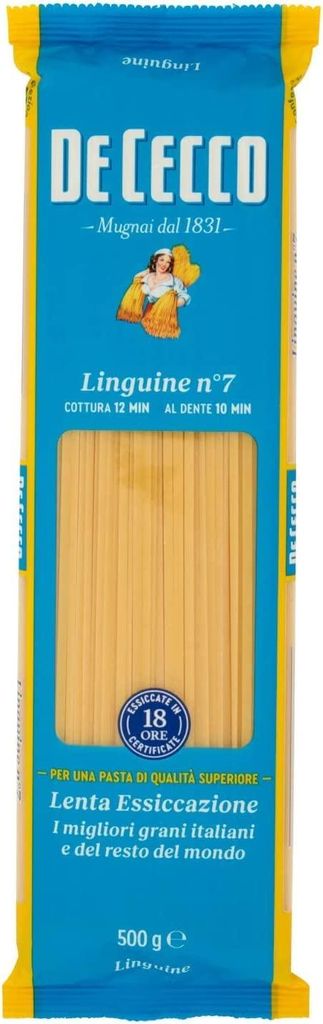 10x Pasta De Cecco 100% Italienisch Linguine n. 7 Nudeln 500g + Italian Gourmet Polpa 400g