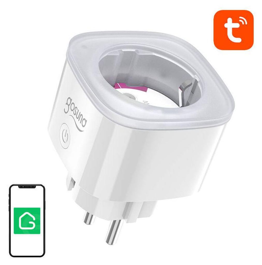 Gosund EP8 smart plug 3680 W Blanc Image du produit 