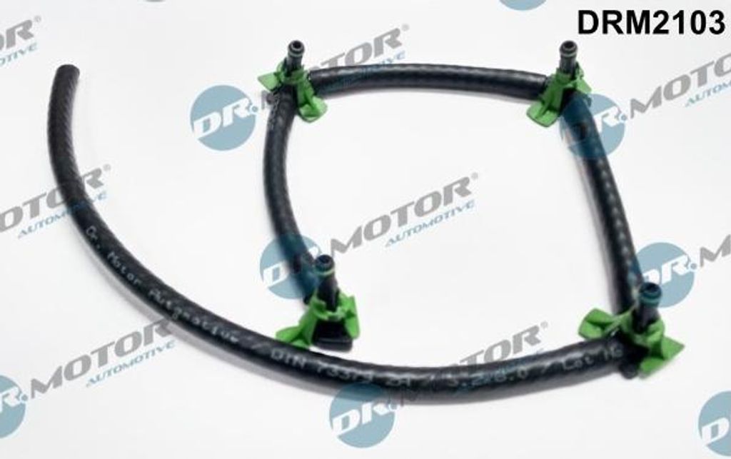 DR.MOTOR AUTOMOTIVE DRM2103 Leckkraftstoff-Schlauch für VW TIGUAN (5N) Rücklaufleitung Common Rail