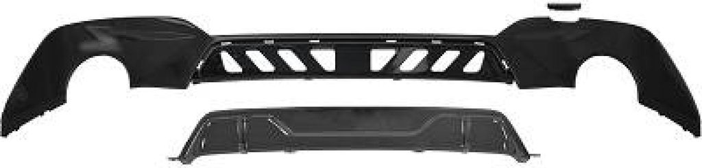 DIEDERICHS Heckdiffusor Heck-Diffusor 1219269 Hinten für BMW 3 Limousine (G20)