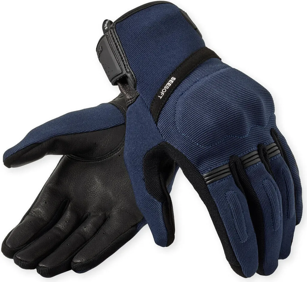 Gants Revit Mosca 2 Bleu Taille M - Protection Phalanges et Mesh