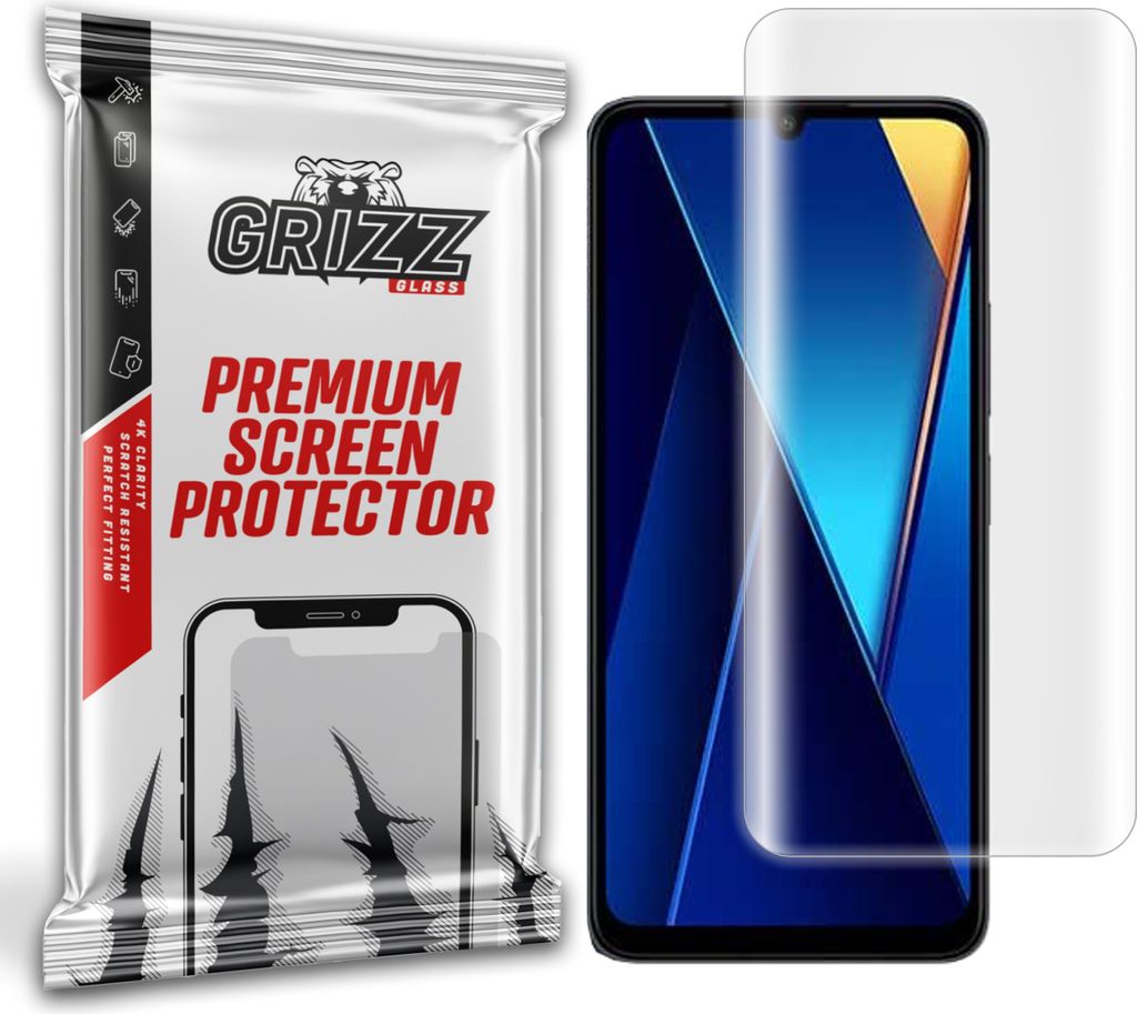 Folie Hydrogel GrizzGlass Hydrofilm für Xiaomi Poco C65