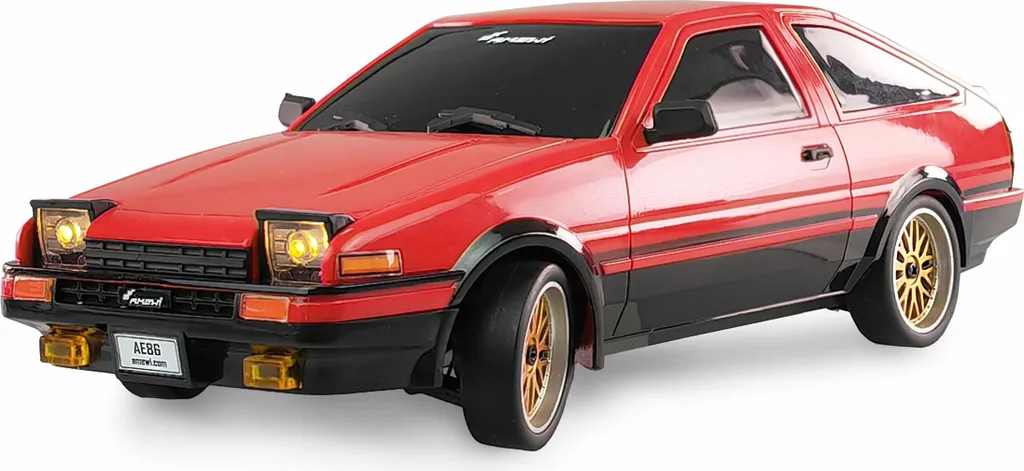 Amewi RC Auto AE86 Sprinter Drift Racing Car 1:18 RTR Rouge Sport