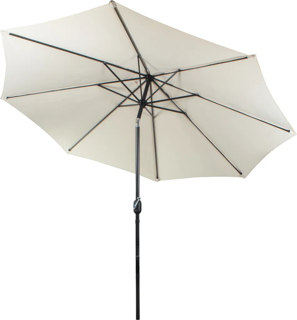 Ombrellone Fieldmann 3m Crema FDZN 5006 - Ombra Sicura per Bambini